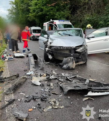 На Прикарпатті внаслідок трьох ДТП постраждали семеро людей, - поліція. ФОТО