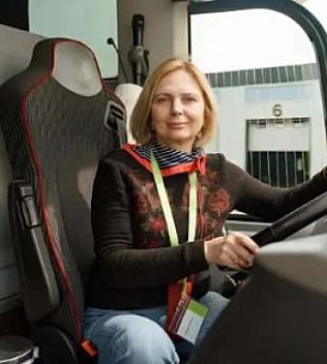 Водійка вантажівки або автобуса: як криворожанкам опанувати нову професію