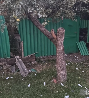 Російський FPV-дрон вдарив по приватному будинку в Дергачах