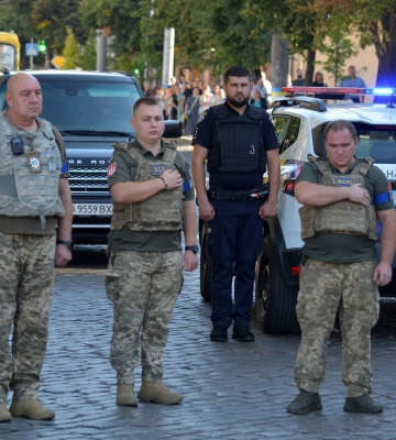 У Кропивницькому провели в останню путь трьох полеглих захисників України 