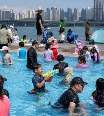 В Южной Корее ощущаемая температура может достигнуть 35 °C