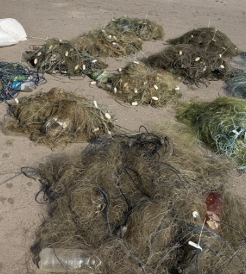 На Кременчуцькому водосховищі вилучили 81 сітку. Патрулювали, зокрема на Черкащині