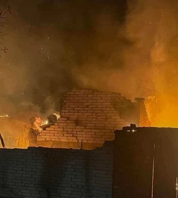 Суми під атакою російських БпЛА: у житловому будинку спалахнула пожежа