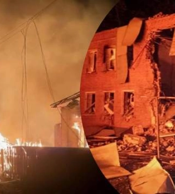 БпЛА масовано вдарили по Сумщині: у Конотопі й Сумах пошкоджено будинки та є поранені