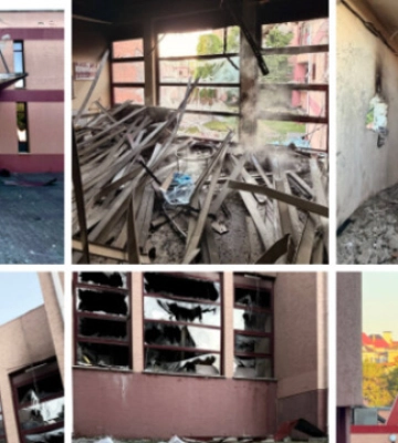 Клубна база «Чорноморця» зазнала чергового обстрілу