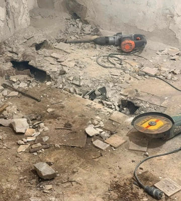 У Луцьку ремонтують одне з найбільших укриттів: воно зможе вмістити близько 1000 людей