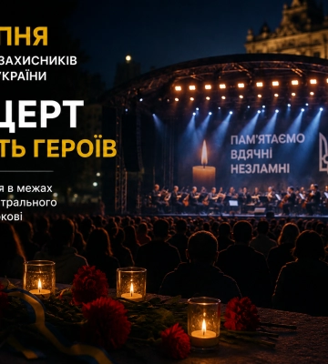 У Харкові 29 серпня проведуть концерт до Дня пам’яті загиблих захисників