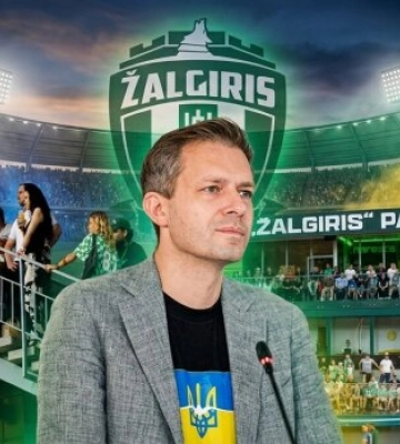 Президент "Жальгириса" собирает на скорые для Украины: "Когда победим — выпью пива в Киеве"