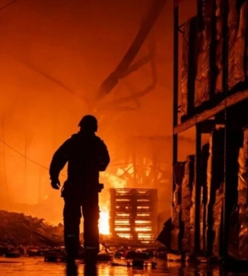 У Харкові внаслідок удару реактивного "шахеда" постраждали чотири людини