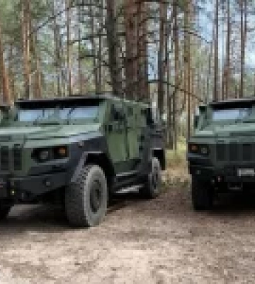 Нацгвардія отримала перші бронеавтомобілі «Варта-2» рівня STANAG-3
