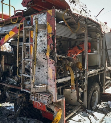 На Полтавщині ворог атакував цивільну інфраструктуру та рятувальників