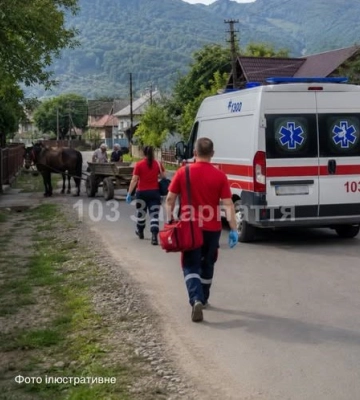 У Великому Березному двоє хлопчиків впали з воза та травмувалися