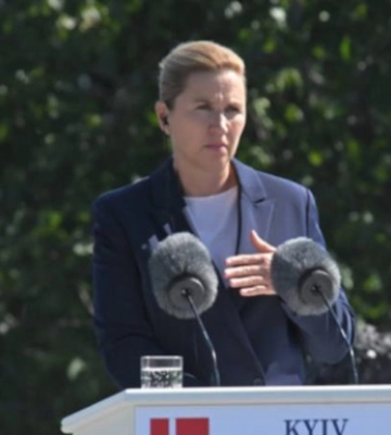 Дания заверила в поддержке Украины