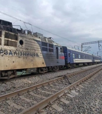 Росіяни повторно вдарили по пасажирському потягу на Одещині