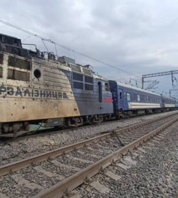 Росія атакувала реактивними дронами  на Одещині потяг з майже 600 пасажирами