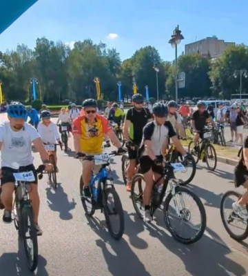 У Рівному відбувся ювілейний велопробіг "За Незалежність" (ВІДЕО)