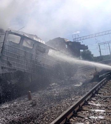 Росія повторно вдарила дроном по потягу Житомир-Одеса, пасажирів евакуювали – ОВА