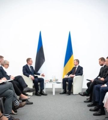 Прем’єр-міністр України Сергій Корецький зустрівся в Києві з Прем’єр-міністром Естонії Крістеном Міхалом