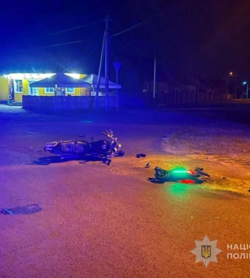 На Волині нетверезий мотоцикліст збив дитину на електросамокаті