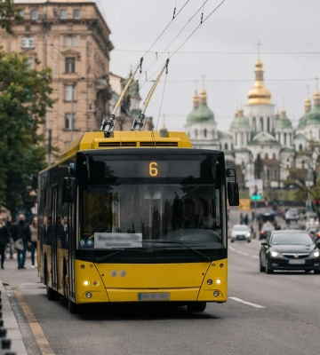 У Києві 24 серпня три тролейбусні маршрути не курсуватимуть в центрі міста (схема)