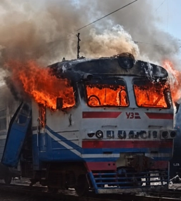 Удар по поезду на Харьковщине: число жертв выросло
