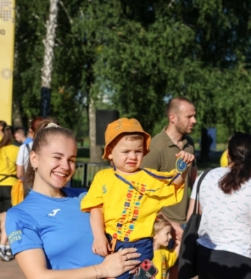 У Києві у День Державного прапора України відбувся 13-й «Забіг у вишиванках»