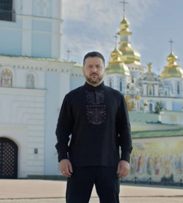 Зеленський зробив звернення у День Незалежності