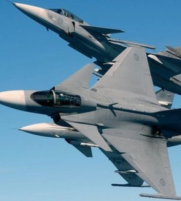 Истребители Gripen готовятся защищать украинское небо: Сибига встретился с шведской коллегой в Киеве