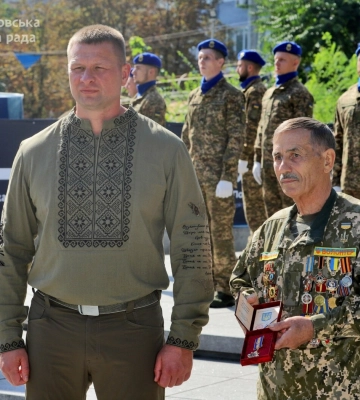 На День Незалежності у Дніпрі вшанували полеглих Героїв