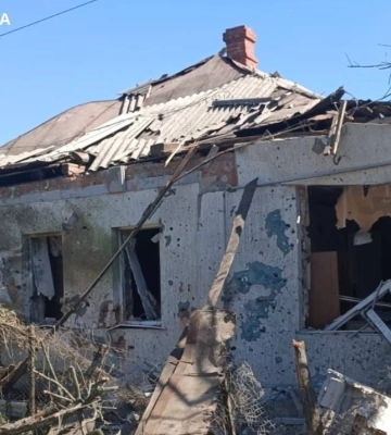 В Изюме в результате российского обстрела 1 человек погиб и 9 получили ранения, среди них ребенок