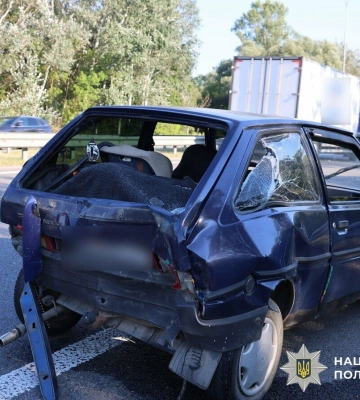 На Полтавщині в ДТП травмувалися троє людей, серед них 5-річна дитина