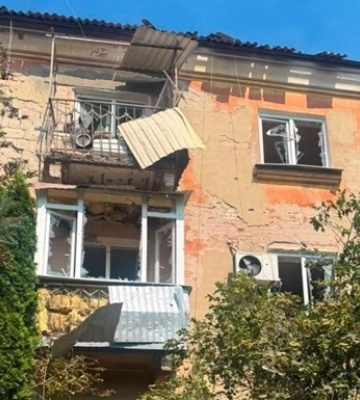 Удар по центру Слов’янська: семеро постраждалих