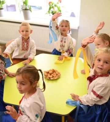 На День Незалежності — подарунок для дітей: на Ужгородщині відкрили новий садок для 40 дошкільнят