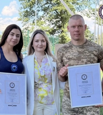 Двоє представників Львівської академії сухопутних військ встановили рекорди України
