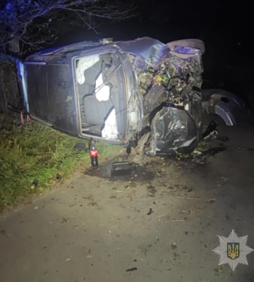 На Волині автівка з’їхала у кювет та зіткнулася з деревом: постраждала 16-річна дівчина