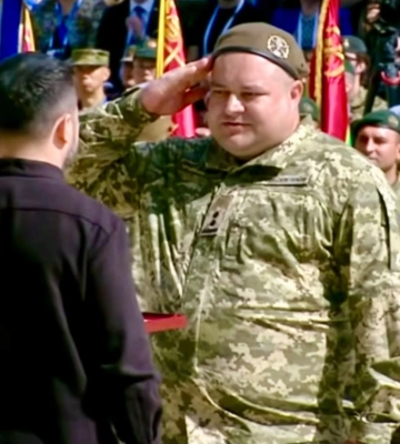 Зеленський нагородив підполковника з Волині орденом Богдана Хмельницького I ступеня