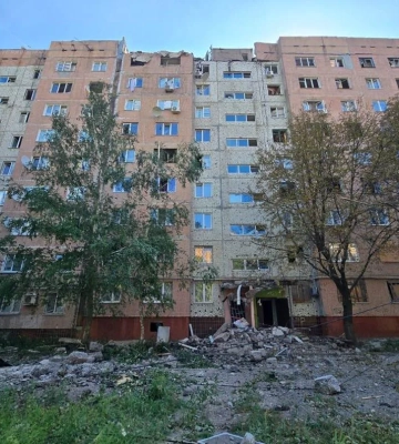 В Краматорске 12 раненых после восьми ударов рф, среди них младенец