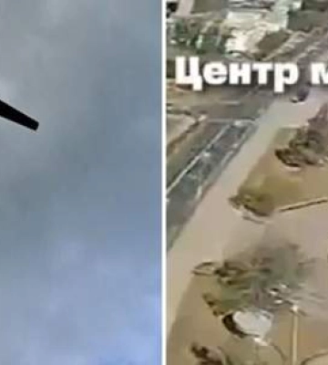 У День Незалежності українські дрони атакували російські символи в Донецьку – відео