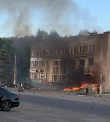 Видео: Россия дважды атаковала «Укрпочту» в Черниговской области