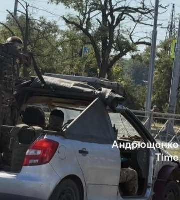 Видео: Оккупанты уже третьи сутки подряд перебрасывают военные грузовики из Мариуполя в сторону Гуляйполя