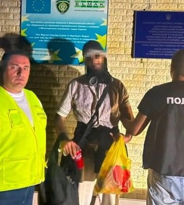 Іноземця на Черкащині перемістили до пункту тимчасового перебування