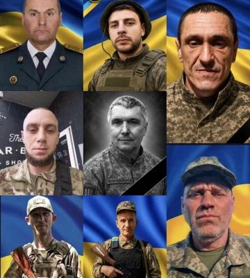 Шістьох воїнів провели в останню дорогу на Рівненщині