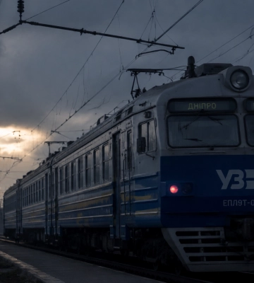 Подросток погиб на крыше электрички на Днепропетровщине