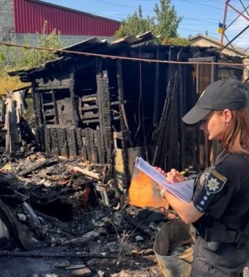 У Білій Церкві під час пожежі в приватному будинку загинула 70-річна жінка