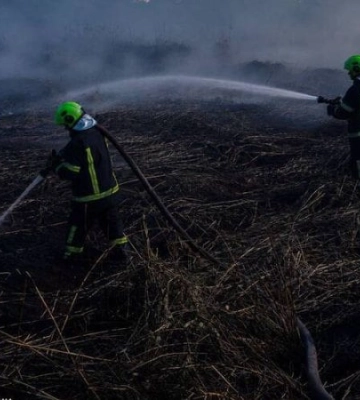 На Кіровоградщині повністю ліквідували загоряння недіючих відстійників