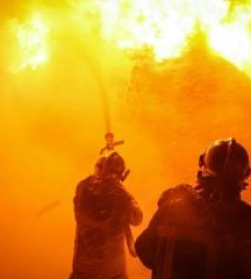 На Полтавщині через атаку БпЛА сталося загоряння сухої рослинності