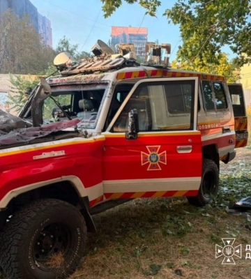 У Краматорську ворог атаквав рятувальників під час ліквідації наслідків атаки
