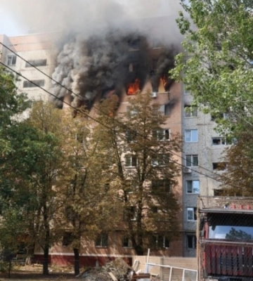 Війська РФ атакували рятувальників, які ліквідували наслідки удару в Краматорську – ДСНС