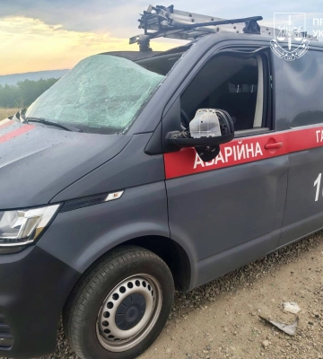 Росіяни FPV-дроном атакували працівників газової служби у Дергачах