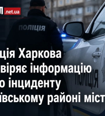 Поліція перевіряє інформацію щодо стрілянини в Харкові у День міста